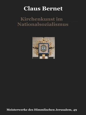 cover image of Kirchenkunst im Nationalsozialismus